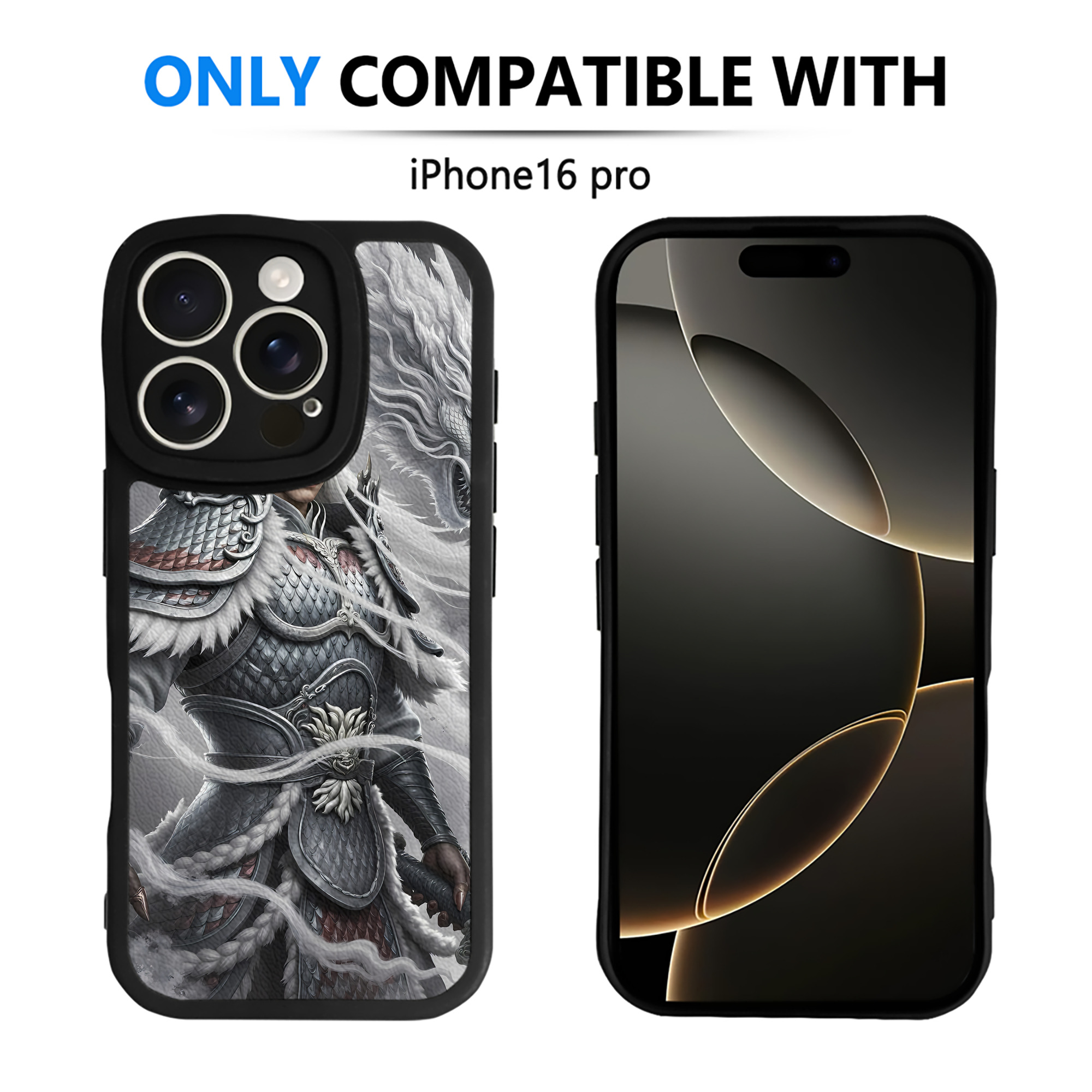 （画像用） Ne Zha 2 ナタ 魔童の大暴れ 【iPhone 16シリーズ対応】シリコンスマホケース（レザー調） 材質：シリコン
